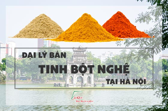 Đại lý bán tinh bột nghệ tại Hà Nội uy tín chất lượng